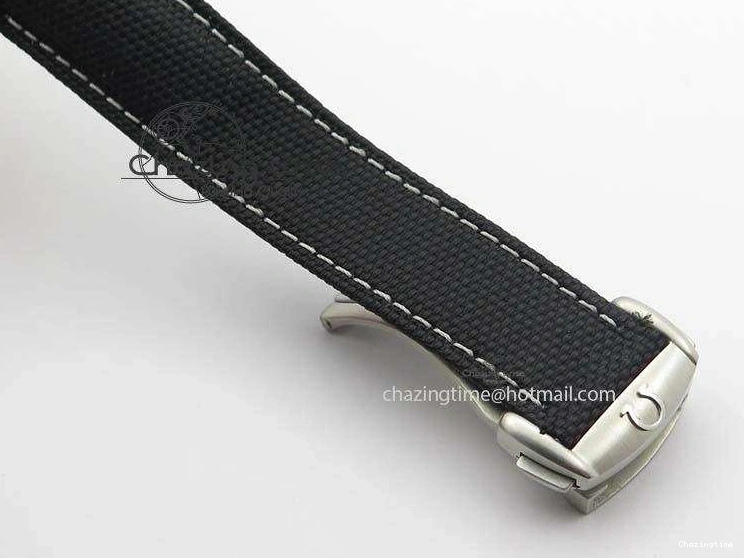 0314 Speedmaster Apollo XVII Gray Dial On Black Nylon Strap Manual Winding Chrono Movement FastDry 8208